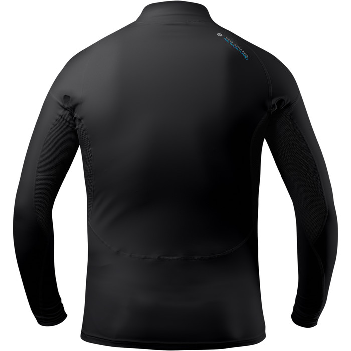 2024 Zhik Junior Langarm Eco Spandex Rash Guard DTP-0063 - Black